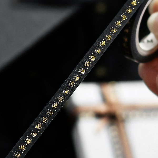 将图片加载到图库查看器,BGM Foil Stamping Masking Tape: Life - Star Fireworks