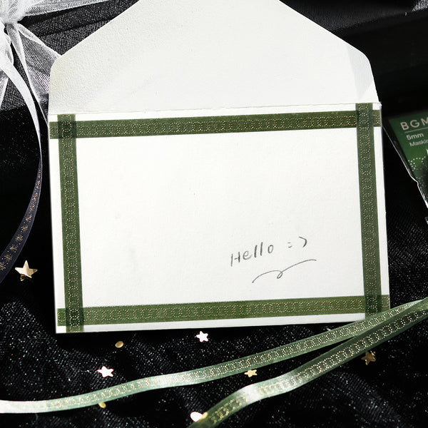 将图片加载到图库查看器,BGM Foil Stamping Masking Tape: Life - Round and Round