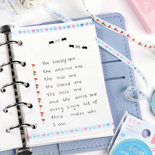 将图片加载到图库查看器,BGM Foil Stamping Masking Tape: Life - Flowers to Give