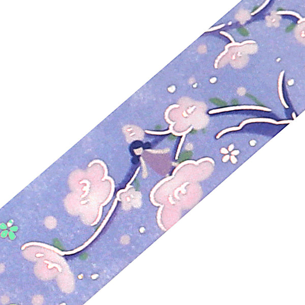 Load image into Gallery viewer, BGM Foil Stamping Masking Tape: Hana Monogatari - Light Purple