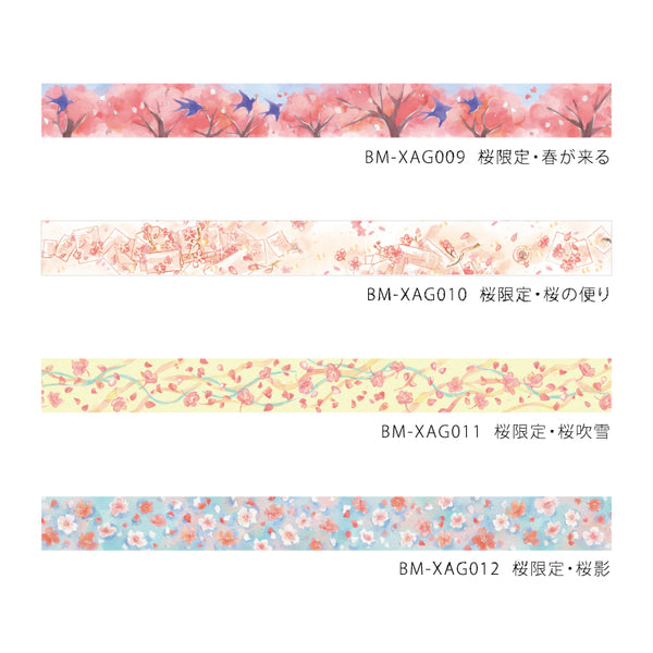 Load image into Gallery viewer, BGM Sakura Limited Edition 2024 Masking Tape - News About Cherry Blossom