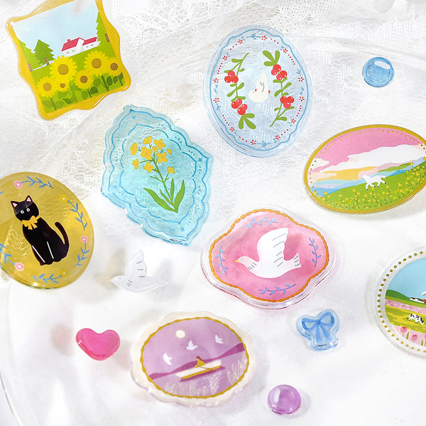 画像をギャラリービューアに読み込む, BGM Candy Seal - Colorful Brooch