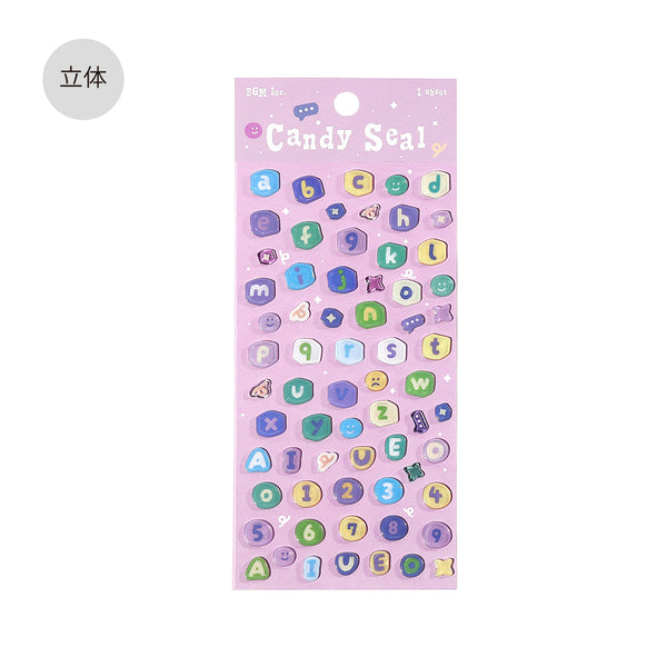 Load image into Gallery viewer, BGM Candy Seal - Numeric Alphabet