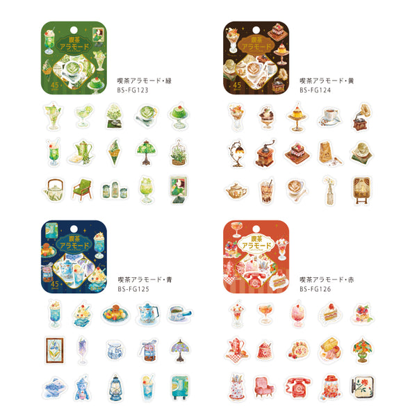 将图片加载到图库查看器,BGM Foil Stamping Flake Seal: Cafe Alamode - Green