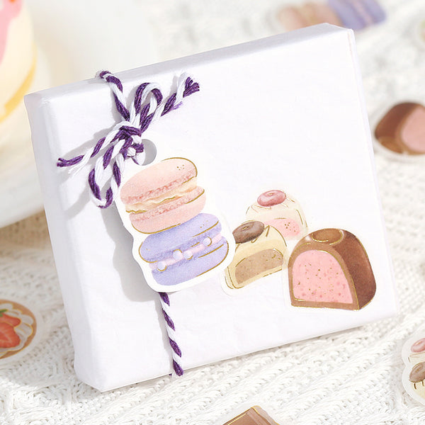 이미지를 갤러리 뷰어에 로드 , BGM Foil Stamping Flake Seal (Ippai) - It's Full of Sweets