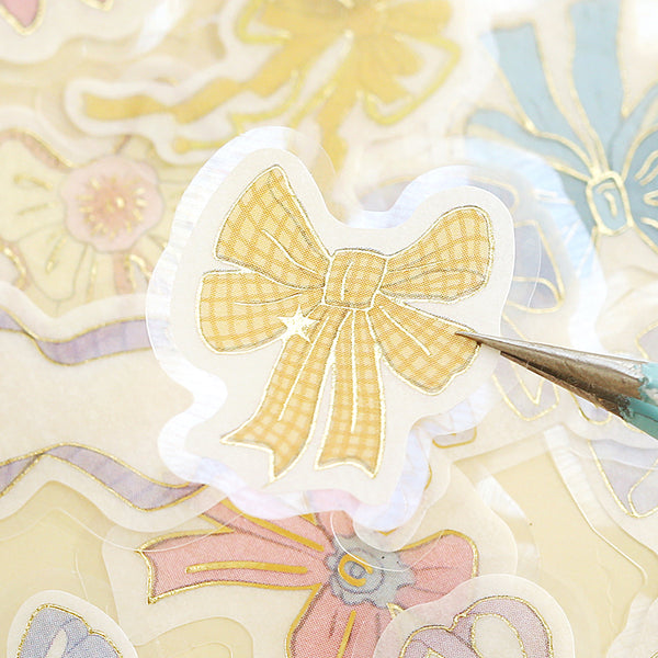 이미지를 갤러리 뷰어에 로드 , BGM Foil Stamping Flake Seal (Ippai) - It's Full of Ribbons