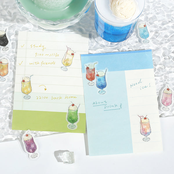 将图片加载到图库查看器,BGM Foil Stamping Flake Seal: Ippai - It's Full of Cream Soda