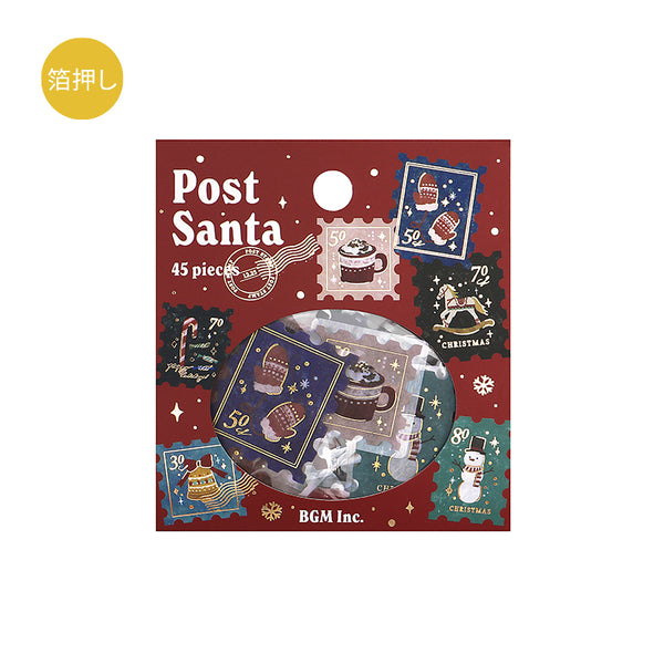 이미지를 갤러리 뷰어에 로드 , BGM Foil Stamping Christmas Limited Edition Flake Seal - Post Office / Letter to Santa