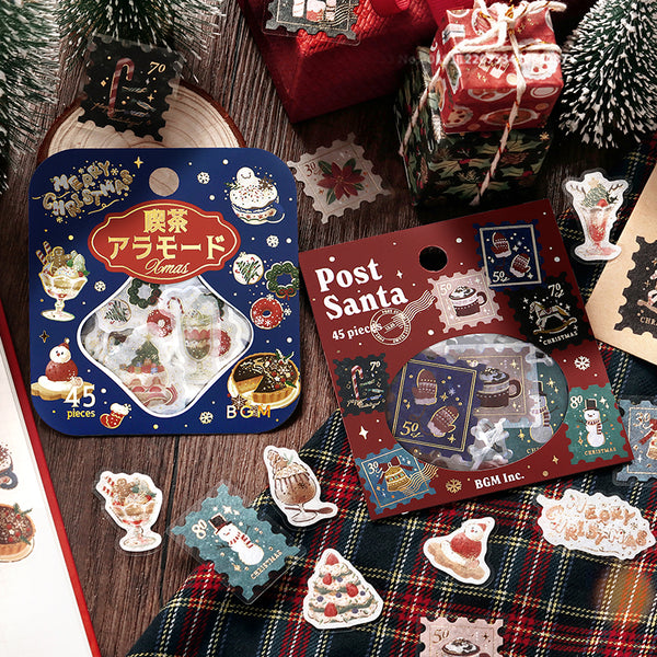 이미지를 갤러리 뷰어에 로드 , BGM Foil Stamping Christmas Limited Edition Flake Seal - Post Office / Letter to Santa