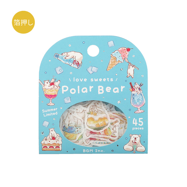 이미지를 갤러리 뷰어에 로드 , BGM Summer Limited Flake Seal - Polar Bear Sweets