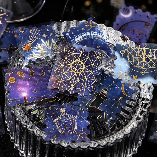 Load image into Gallery viewer, BGM Foil Stamping Flake Seal: Post Office - Nagareboshi