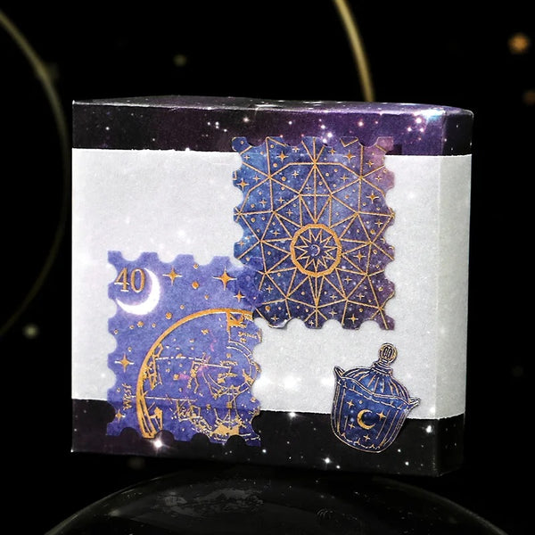 Load image into Gallery viewer, BGM Foil Stamping Flake Seal: Post Office - Nagareboshi