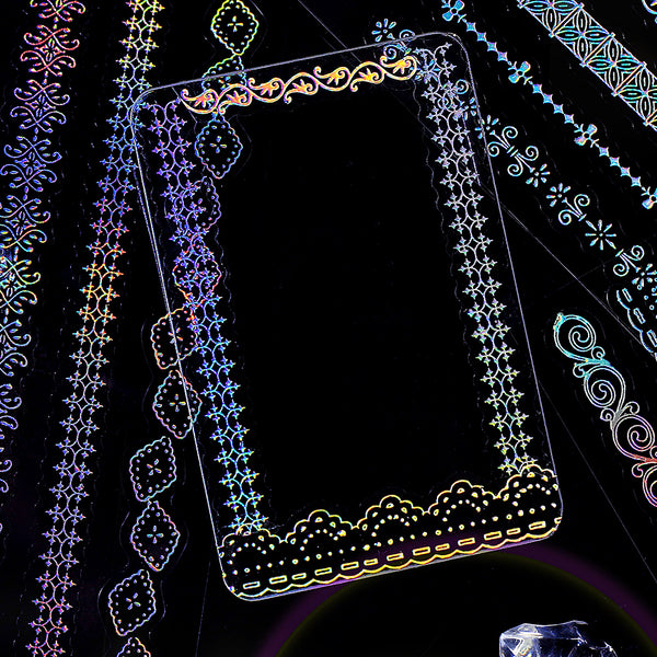 将图片加载到图库查看器,BGM Foil Stamping Iride Seal: Iride - Vintage Line