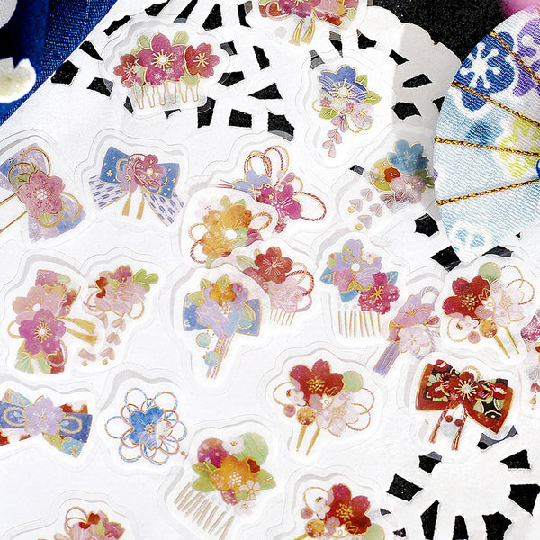 Load image into Gallery viewer, BGM Sakura Kobo Limited Edition 2024 Flake Seal - Ruri