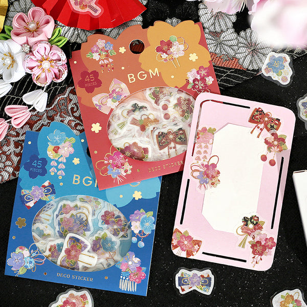 Load image into Gallery viewer, BGM Sakura Kobo Limited Edition 2024 Flake Seal - Ruri