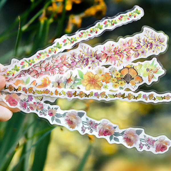 Load image into Gallery viewer, BGM Deco Sticker Ligne Seal: Ligne - Scent of Flowers