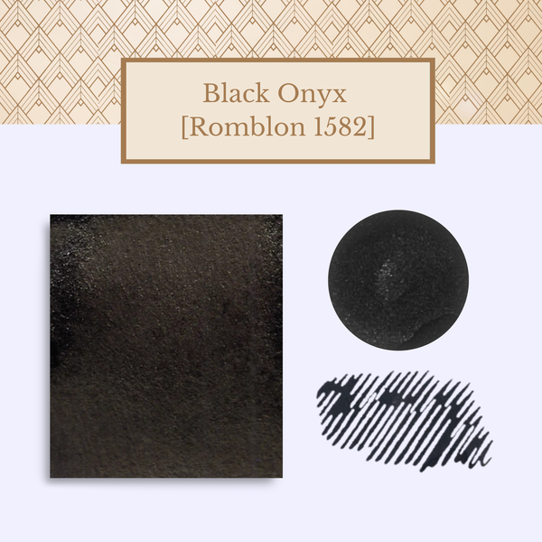 이미지를 갤러리 뷰어에 로드 , Vinta 잉크 30ml 병잉크 블랙 오닉스 (Romblon 1582)