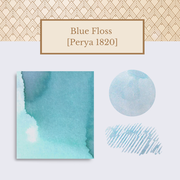 Load image into Gallery viewer, Vinta Inks 30ml Ink Bottle Blue Floss (Perya 1820)