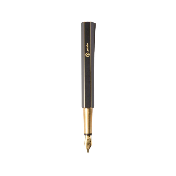 Load image into Gallery viewer, Ystudio Classic Revolve Portable Fountain Pen - Brassing
