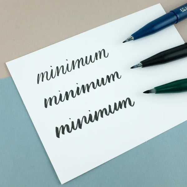 Load image into Gallery viewer, Pentel Brush Sign Pen Pigment - Black Ink