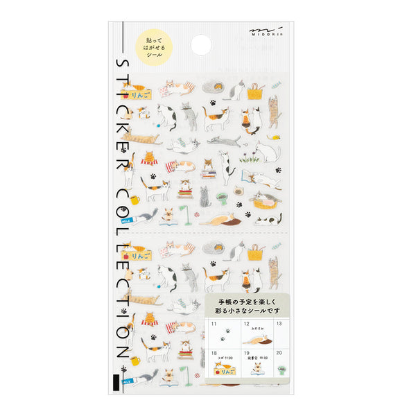 Load image into Gallery viewer, Midori Sticker (1 Sheet) - Cat