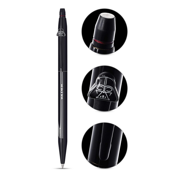 이미지를 갤러리 뷰어에 로드 , Cross Click Star Wars Rollerball Pen - Darth Vader