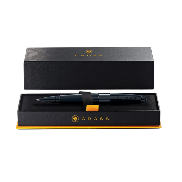 将图片加载到图库查看器,Cross Edge Gel Rollerball Pen - Matte Black Lacquer