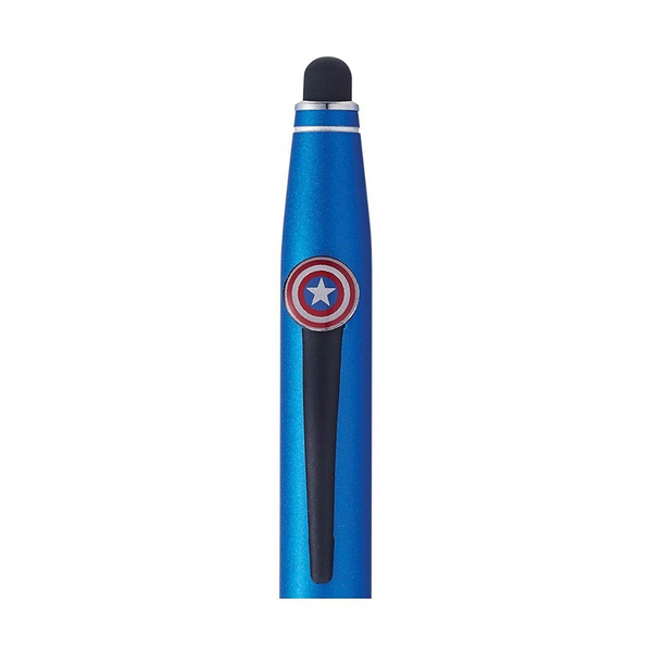 Load image into Gallery viewer, Cross Tech2 Marvel Captain America Ballpoint Pen with Stylus and Journal Gift Set