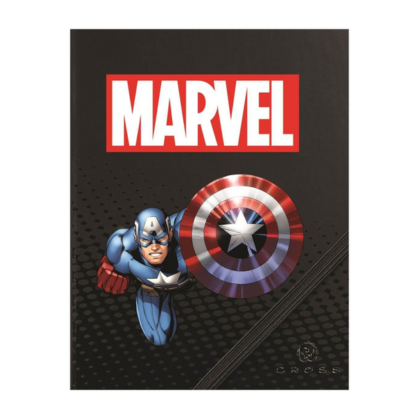 Load image into Gallery viewer, Cross Tech2 Marvel Captain America Ballpoint Pen with Stylus and Journal Gift Set