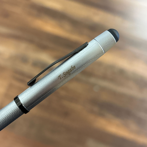 이미지를 갤러리 뷰어에 로드 , Cross Tech3+ 브러시드 크롬 PVD 다기능 펜