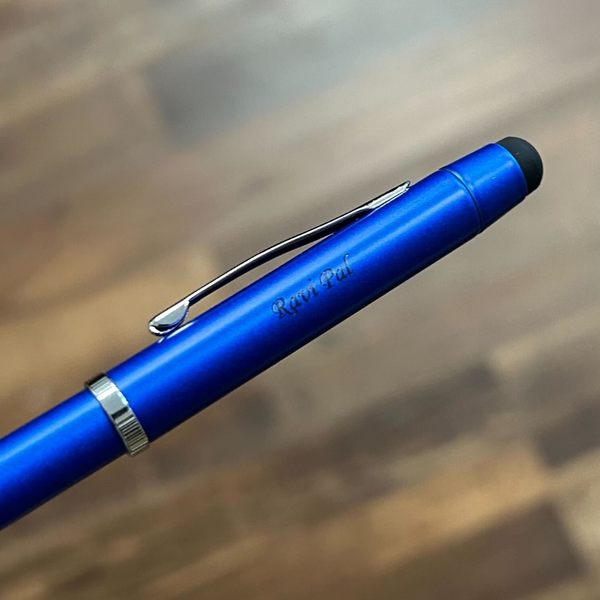 Load image into Gallery viewer, Cross Tech3+ Metallic Blue Multifunction Pen