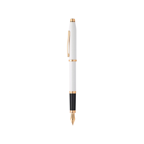将图片加载到图库查看器,Cross Century II Pearlescent White Lacquer Fountain Pen