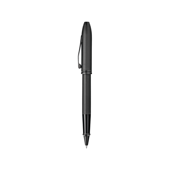 Load image into Gallery viewer, Cross Townsend Black PVD Micro-knurl Rollerball Pen