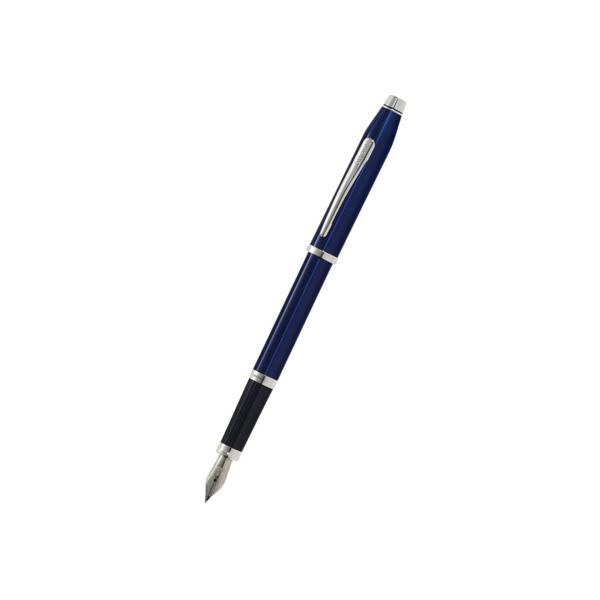 Load image into Gallery viewer, Cross Century II Translucent Blue Lacquer Fountain Pen