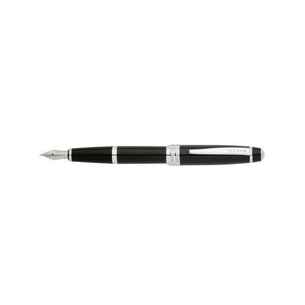 将图片加载到图库查看器,Cross Bailey Fountain Pen - Black Lacquer (Medium)