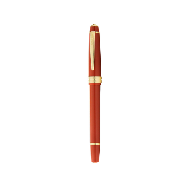将图片加载到图库查看器,Cross Bailey Light Polished Amber Resin and Gold Tone Rollerball Pen