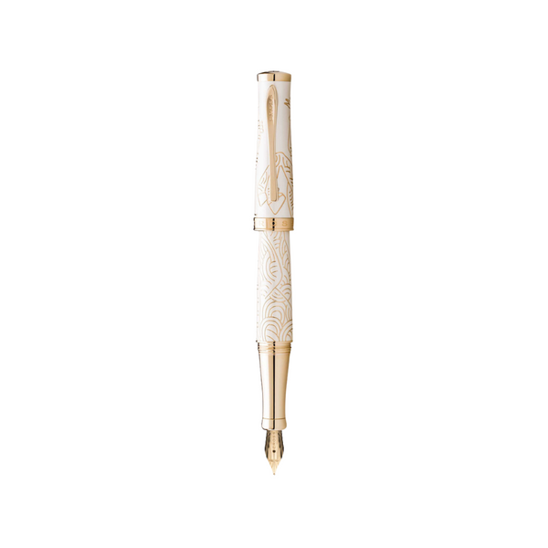 将图片加载到图库查看器,Cross Sauvage Year of the Horse Fountain Pen - Ivory