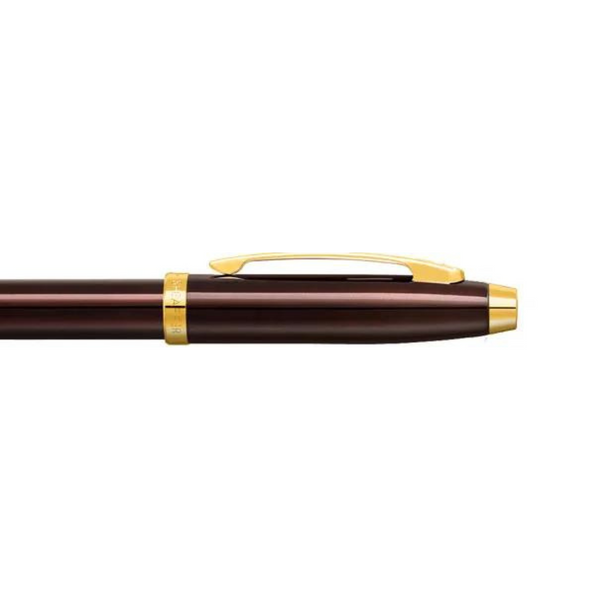 Load image into Gallery viewer, Sheaffer 100 E9370 Fountain Pen - Coffee Brown with PVD Gold-tone Trims