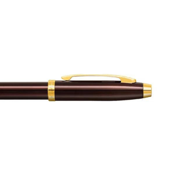 Load image into Gallery viewer, Sheaffer 100 E9370 Rollerball Pen - Coffee Brown with PVD Gold-tone Trims