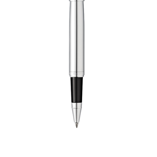 将图片加载到图库查看器,Sheaffer VFM E9421 Rollerball Pen - Polished Chrome with Chrome Plated Trims