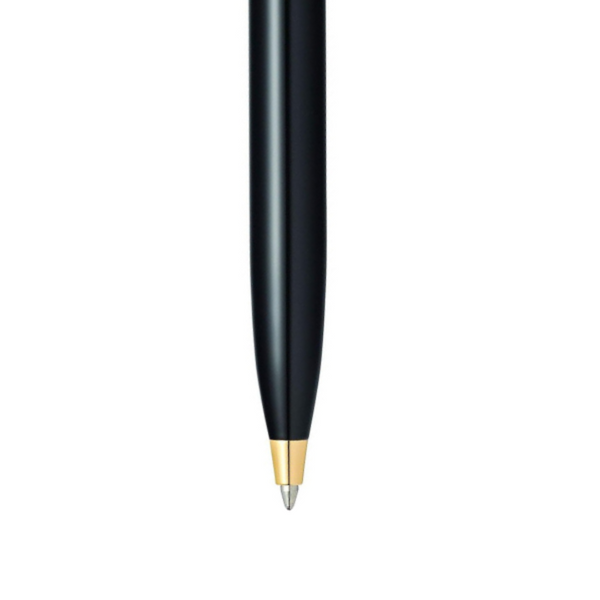 이미지를 갤러리 뷰어에 로드 , Sheaffer 100 E9322 Ballpoint Pen - Glossy Black with Gold-tone Trims