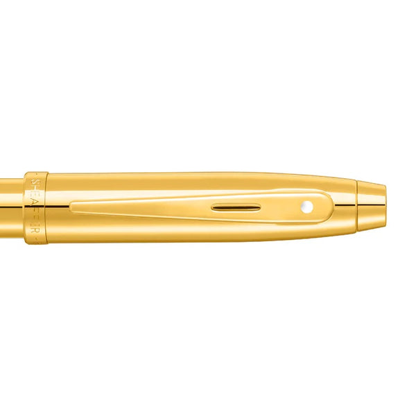 이미지를 갤러리 뷰어에 로드 , Sheaffer 100 E9372 Ballpoint Pen - PVD Gold with PVD Gold-tone Trims
