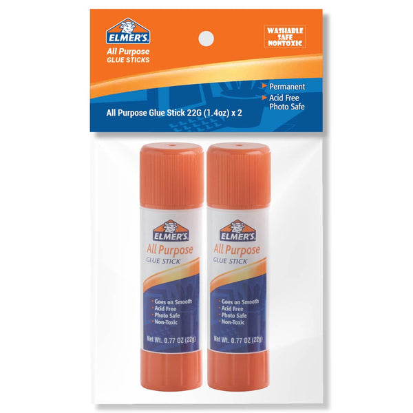 Load image into Gallery viewer, Elmer’s All Purpose Glue Stick 22G (0.77oz) Bundle of 2