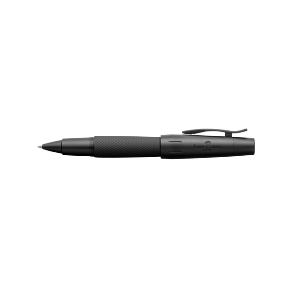 将图片加载到图库查看器,Faber-Castell E-Motion Rollerball Penball Pen Pure Black Anodized Aluminum