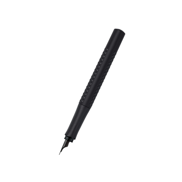 Load image into Gallery viewer, Faber-Castell Grip Edition Fountain Pen All Black (FPD 2024)