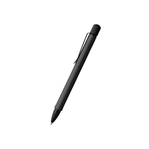 将图片加载到图库查看器,Faber-Castell Hexo Ballpoint Pen - Black Matt