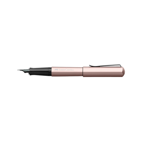Load image into Gallery viewer, Faber-Castell Hexo Fountain Pen - Rose