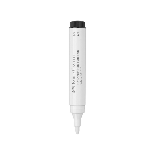 Load image into Gallery viewer, Faber-Castell PITT Artist Pen Big Brush 2.5mm White