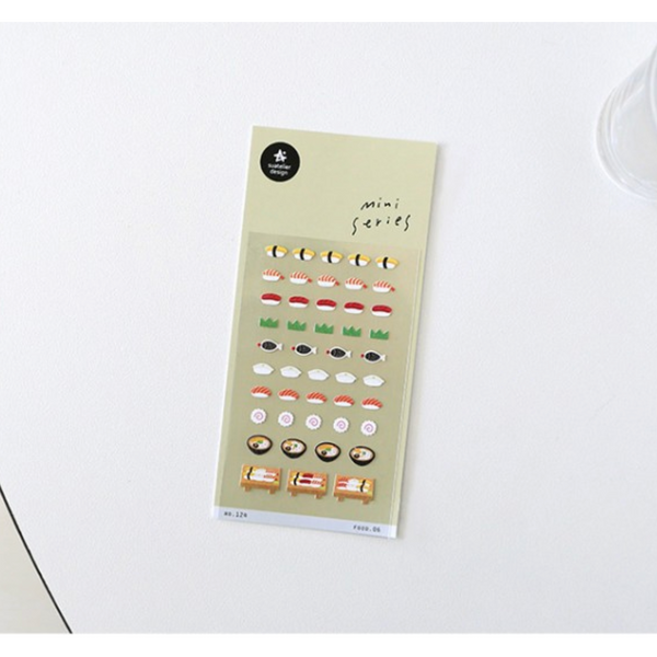 将图片加载到图库查看器,Suatelier Mini Series Sticker - Food.06 Sushi