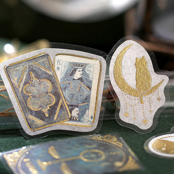 画像をギャラリービューアに読み込む, BGM Foil Stamping Flake Seal: Fortune - Freedom